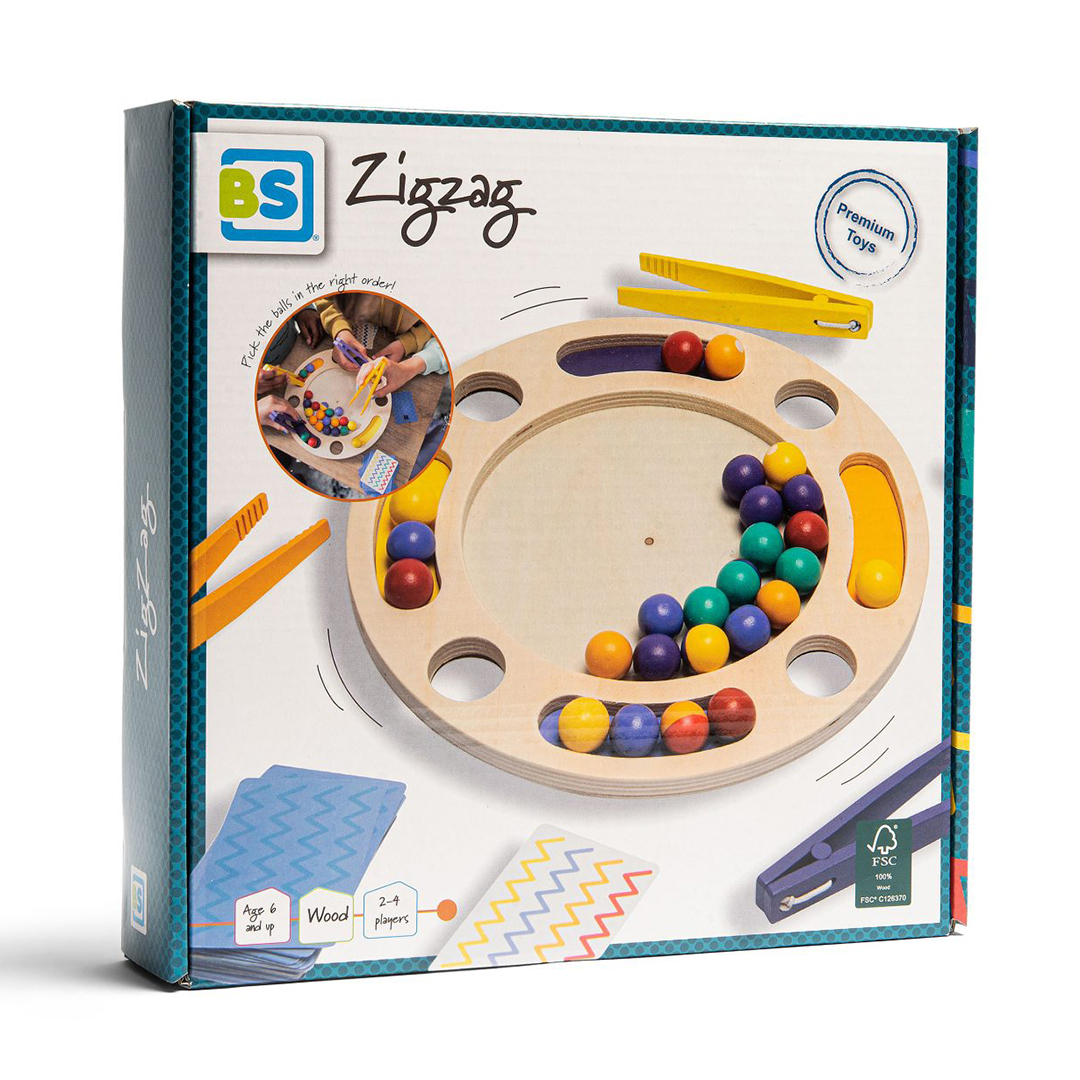 Bs Toys Drewniana Gra Sensoryczna Zigzag Artequipment Internetowy