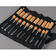 Dłuta rzeźbiarskie 10 sztuk w etui