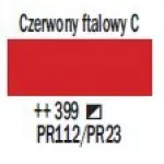 Farba akrylowa TALENS AMSTERDAM 120ml 399 - NAPHTHOL RED DEEP