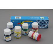 Farby do ceramiki komplet 6 kolorów po 30ml.
