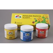 Farby FINGER PAINTS komplet 3 kolorów w słoikach