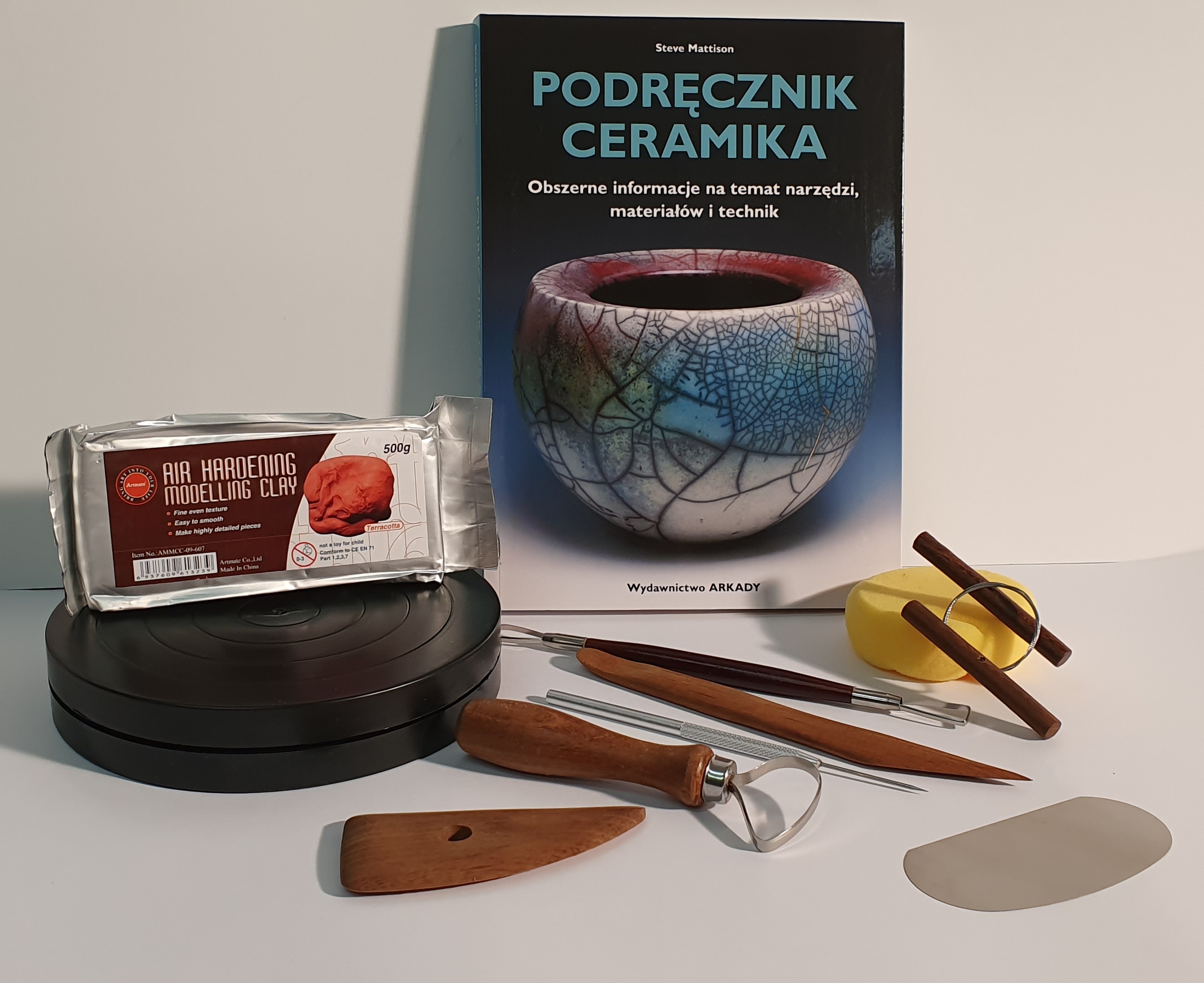 Zestaw ceramiczny z książką ArtEquipment Internetowy sklep dla