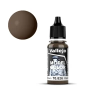 Vallejo Model Color 129 - Medium Brown - 826 - 18 ml