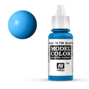 Vallejo Model Color 209 - 736-17 ml. Blue Fluo
