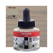 AMSTERDAM ACRYLIC INK 30 ml - WARM GREY