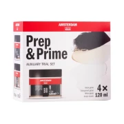 Talens Amsterdam Prep&Prime zestaw mediów 4x120ml