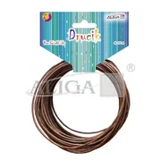 Drucik aluminiowy ECO z brązowym pokryciem