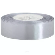 Aliga WSTĄŻKA SATYNOWA 25mm X 32m srebrna