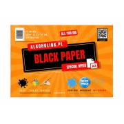 ALKOHOLINK PAPIER PLASTIKOWY A3 10 SZT. CZARNY
