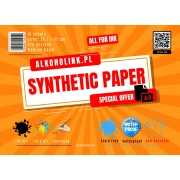 ALKOHOLINK PAPIER SYNTETYCZNY A3 10 SZT. BIAŁY
