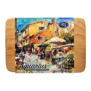 Aquarius Zestaw akwareli Krzysztof Ludwin 36 kolorów w drewnianej kasecie