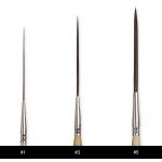 ArtSecret zestaw pędzli 7259 pinstriper 3 sztuk