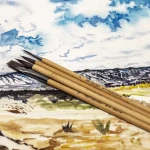 ArtSecret zestaw pędzli BP-10 do kaligrafii 4 sztuki