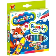 Bambino Flamastry brokatowe 12 kolorów