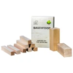 BeaverCraft Zestaw 10 bloczków z drewna lipowego