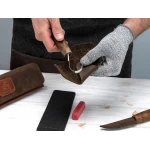 BeaverCraft zestaw 2 narzędzi do łyżek w etui S01X
