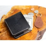 BeaverCraft Zestaw Portfel Zielono/Brązowy