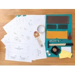 BeaverCraft Zestaw Portfel Zielono/Brązowy