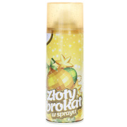 Brewis BX100 – złoty brokat w sprayu, puszka 250 ml