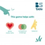 BS Toys Tug of Two – gra balansująca i przeciąganie liny