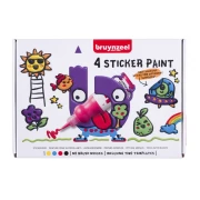 BZL STICKERPAINT SET 4X50ML