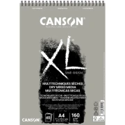Canson Blok Rysunkowy XL Sand Grain A4 160g 40 arkuszy Grey