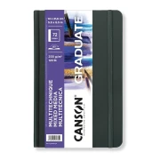 Canson Graduate Mix-media White A5 200g 36 Arkuszy Twarda Oprawa Poziomy