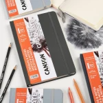 Canson Graduate Szkicownik A6 120g 60 Arkuszy Twarda Oprawa Pionowy