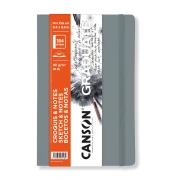 Canson Graduate Szkicownik A5 90g 92 Arkusze Light Grey Miękka Oprawa