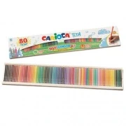 CARIOCA Tita Maxi Rainbow kredki ołówkowe – 80 kolorów