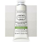 Charbonnel Aqua wash printing ink 60ml Snow white Titanium