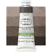 Charbonnel Aqua wash printing ink 60ml Raw sepia