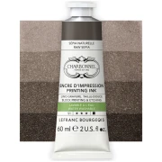 Charbonnel Aqua wash printing ink 60ml Raw sepia