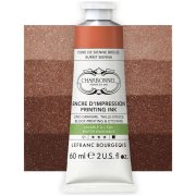 Charbonnel Aqua wash printing ink 60ml Burnt Sienna