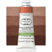 Charbonnel Aqua wash printing ink 60ml Burnt Sienna