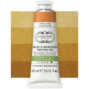 Charbonnel Aqua wash printing ink 60ml Yellow Ochre