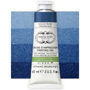 Charbonnel Aqua wash printing ink 60ml Prussian Blue