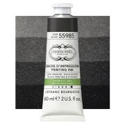 Charbonnel Aqua wash printing ink 60ml Black 55985