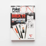 Clairefontaine PaintON Mix11 – blok A6 250 g/m², 27 arkuszy