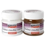 PENTART Lakier crakle do spękań delikatnych 2-składniki po 50ml