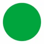 CREALL FINGERPAINT - Spieralna farba do malowania palcami 500 ml - zielona