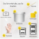 Creative Deco Zestaw do Odlewu Dłoni 3D 1000g+450g