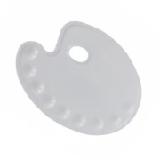 Daler-Rowney Artists – paleta plastikowa owalna, 22 × 30 cm