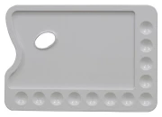 Daler-Rowney Artists’ – paleta plastikowa prostokątna, 25 × 35 cm