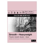 Daler Rowney Smooth Heavyweight Cart Pad A3 220g 25ark