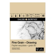Daler-Rowney Fine Grain Drawing – blok rysunkowy A5, 120 g/m², 30 arkuszy
