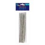 DP CRAFT DRUCIKI KREATYWNE 30 CM, 25 SZT SREBRNE