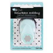 DP CRAFT DZIURKACZ OZDOBNY 1,6 CM - OKRĄGŁY KWIAT