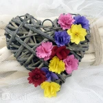 DP Craft Paski do quillingu tulipany - fioletowe