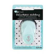 dpCraft dziurkacz ozdobny 1,6 cm – Tulipan 2 – opakowanie i wzór motywu